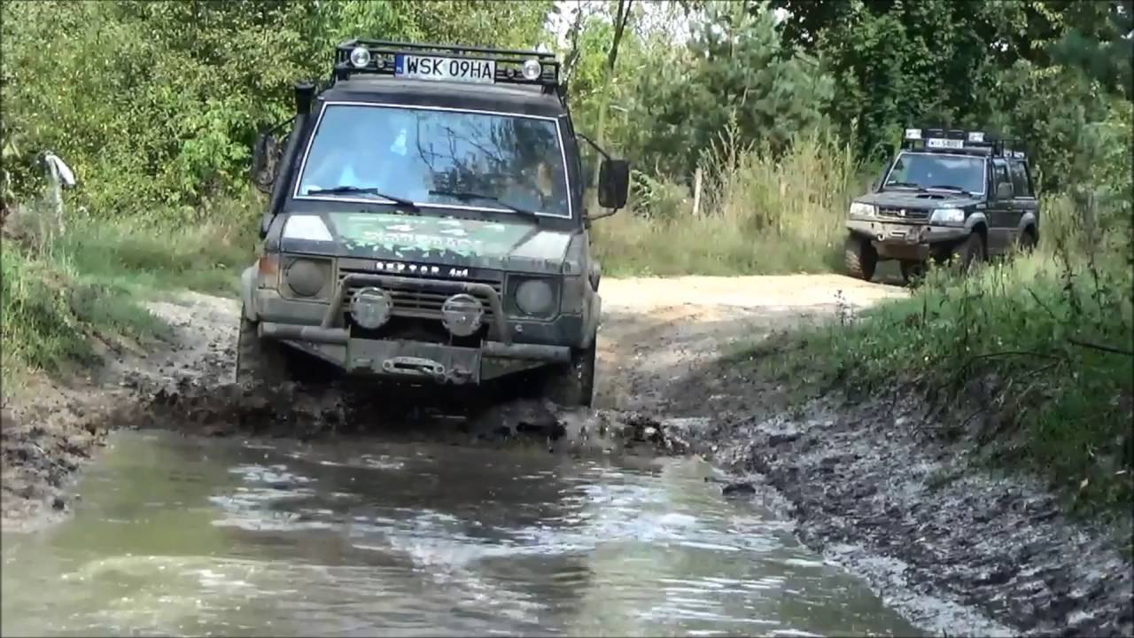 Galloper, Pajero and Trooper off road