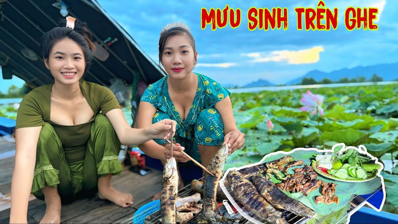 Săn Bắt Trên Đồng Nước Nổi Rừng Tràm | Lộc Cá Lăng 