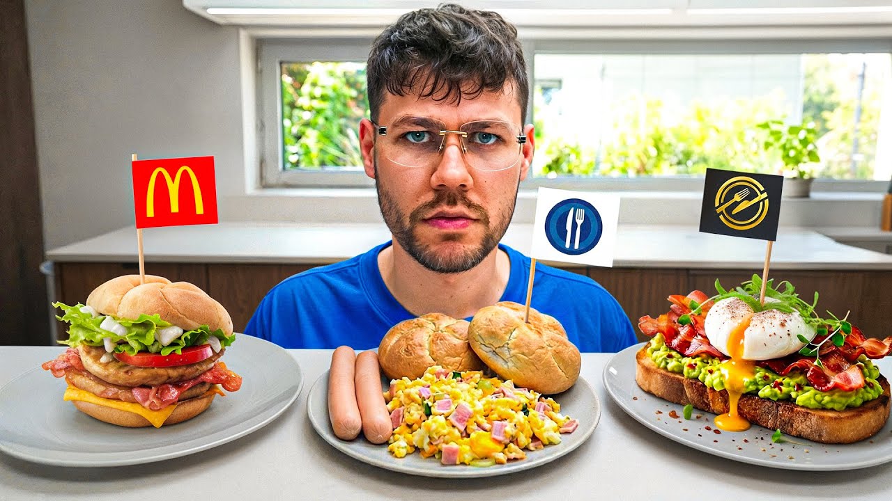 Śniadanie z FASTFOOD vs BAR MLECZY vs RESTAURACJA!