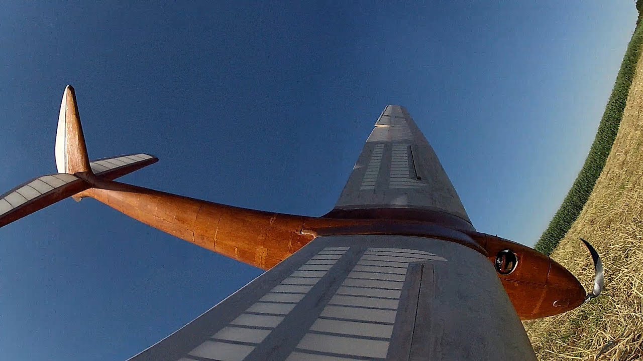 RC Segelflugzeug (Fast-)Abst&uuml;rze (RC glider crashes)