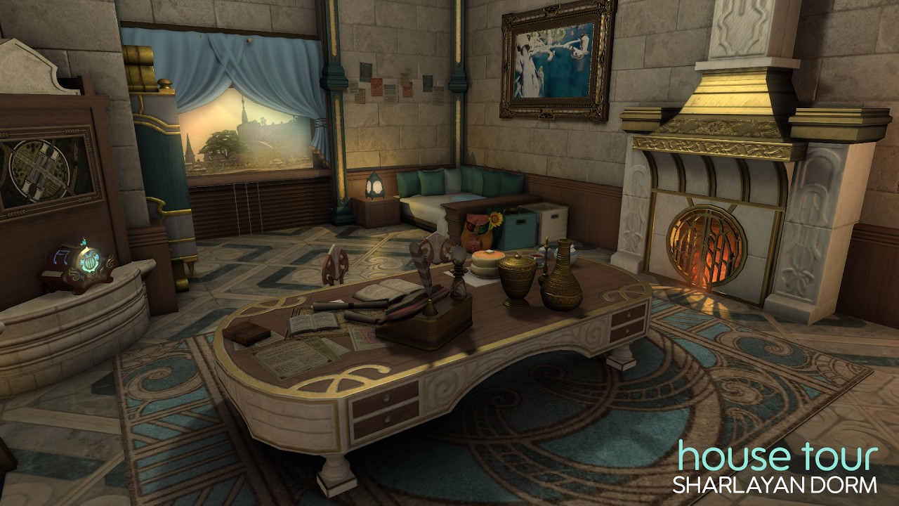 House Tour: Sharlayan Dormitory | FFXIV Housing