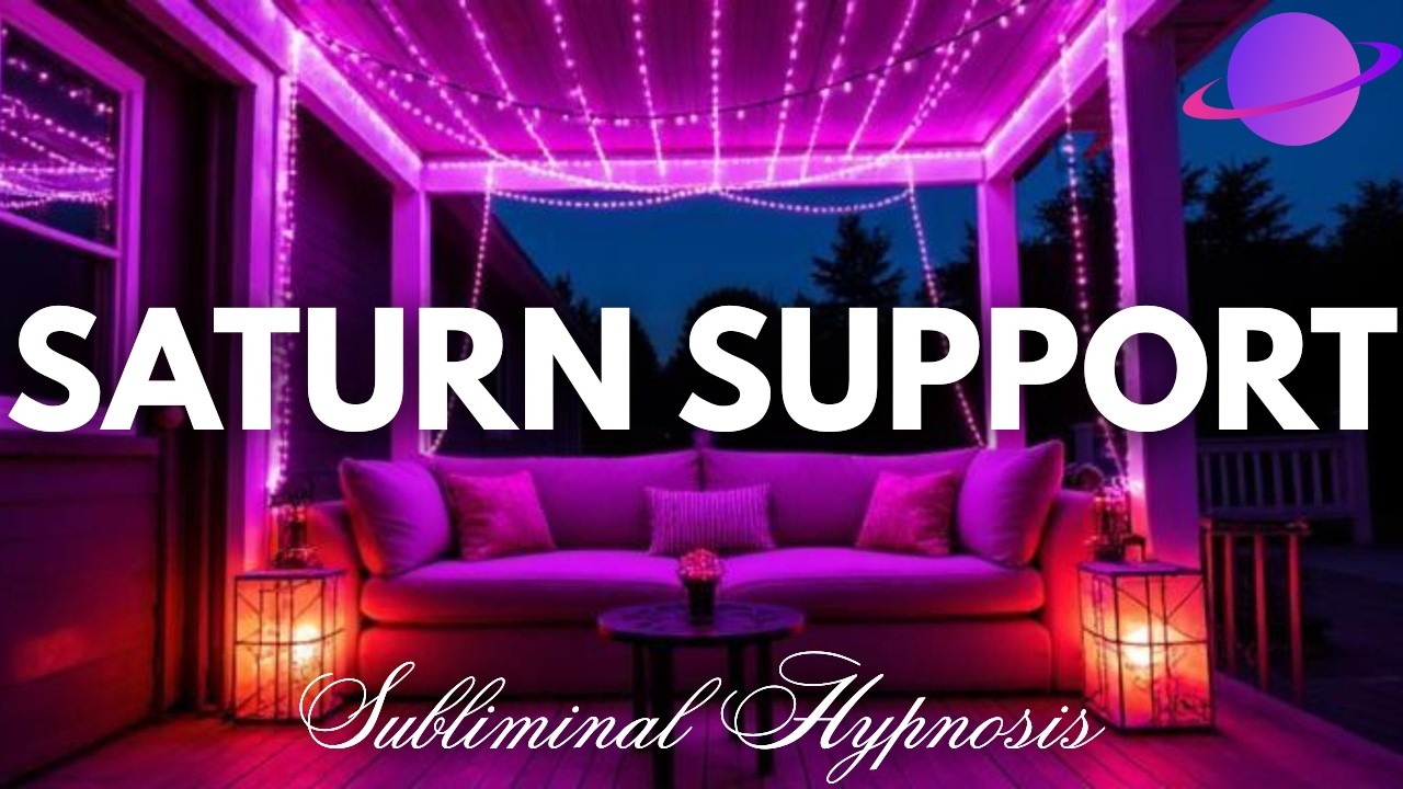 Saturnian Empowerment Subliminal Hypnosis | for Structure, Discipline, and Maturity