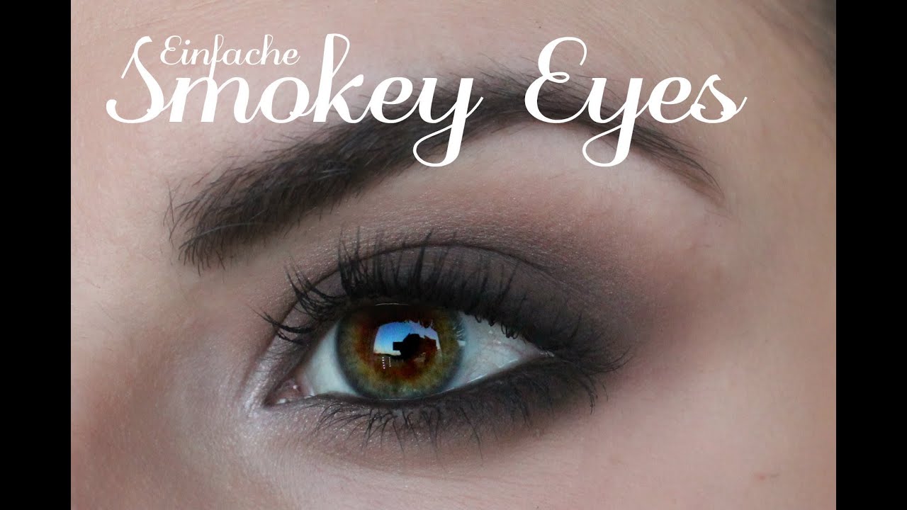 EINFACHE SMOKEY EYES SCHMINKEN - auch für Schlupflieder/kleine Augen ¦ LindasBeautyWorld