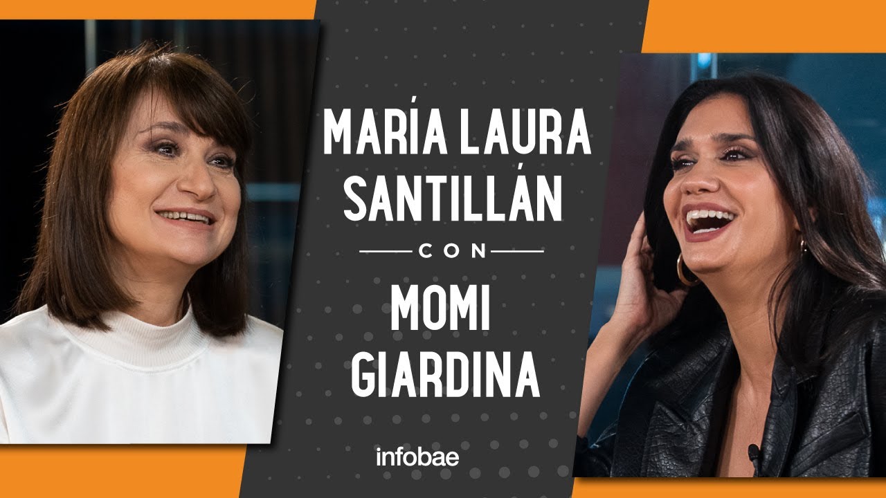 Momi Giardina con María Laura Santillán: 
