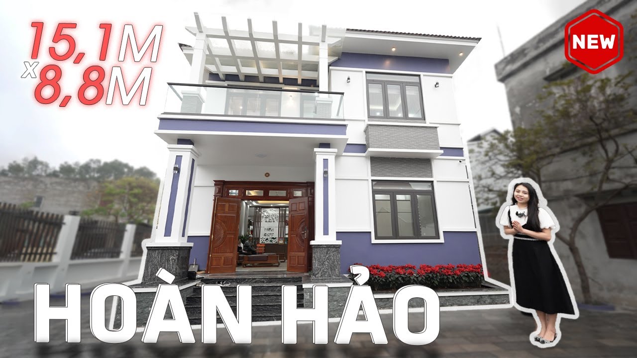 SIÊU PHẨM nhà đẹp 2 tầng GIÁ RẺ mà ai cũng MUỐN SỞ HỮU do MAXHOME thiết kế thi công tại HƯNG YÊN