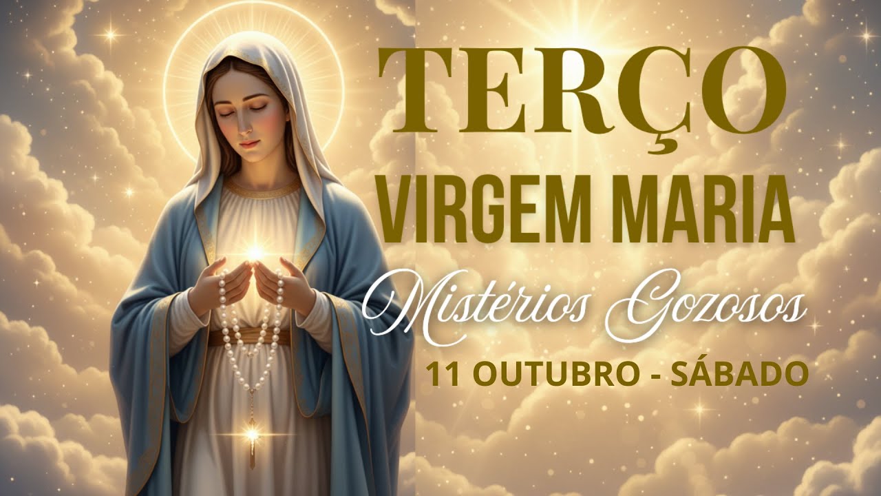 TERÇO VIRGEM MARIA - MISTÉRIOS GOZOSOS