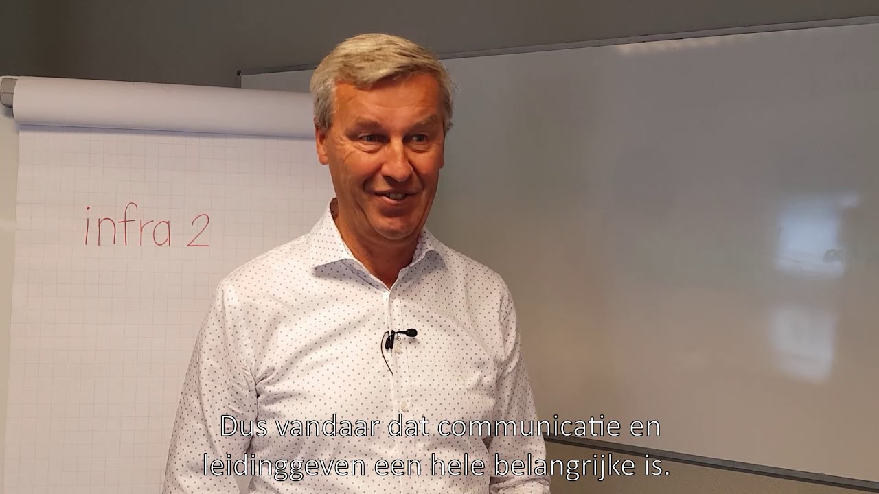 Steviger in je rol met de opleiding Infra 2