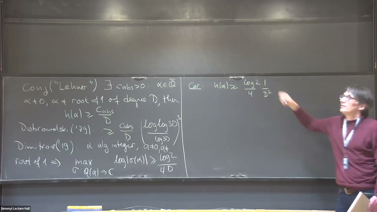 The Dynamical Schinzel-Zassenhaus Conjecture and the Transfinite Diameter of Trees- Philipp Habegger