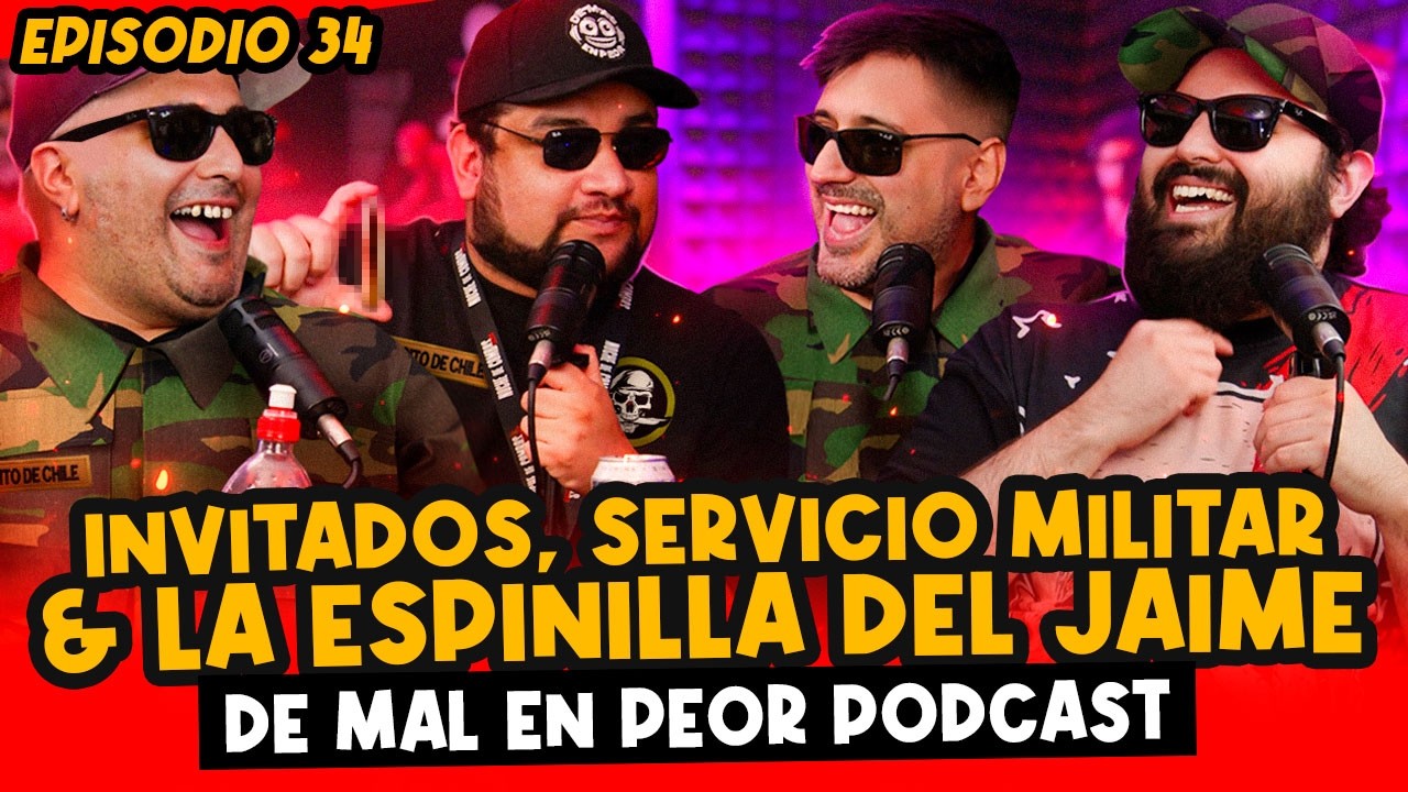 Con invitados VIP en Publico #34 Capitulo De Mal en Peor Podcast