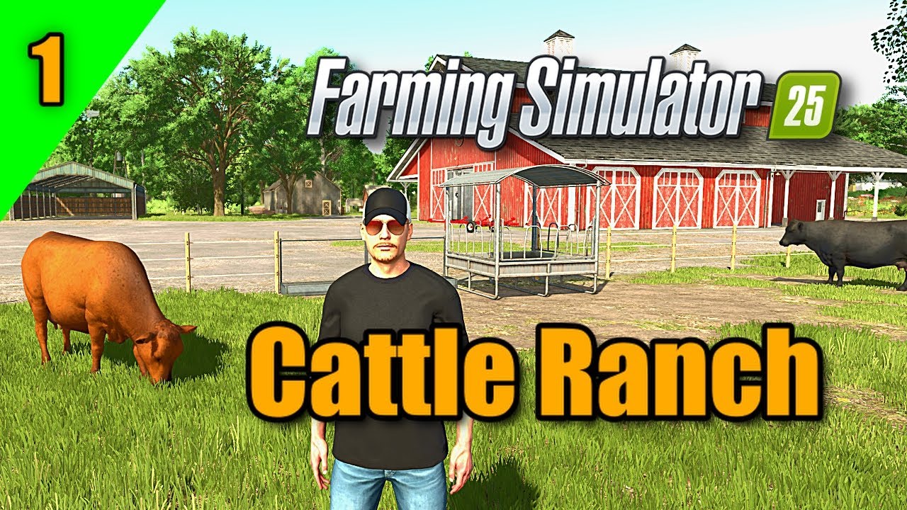 Can I Turn Grandpas Old Farm Into A Cattle Empire? | Farming Simulator 25