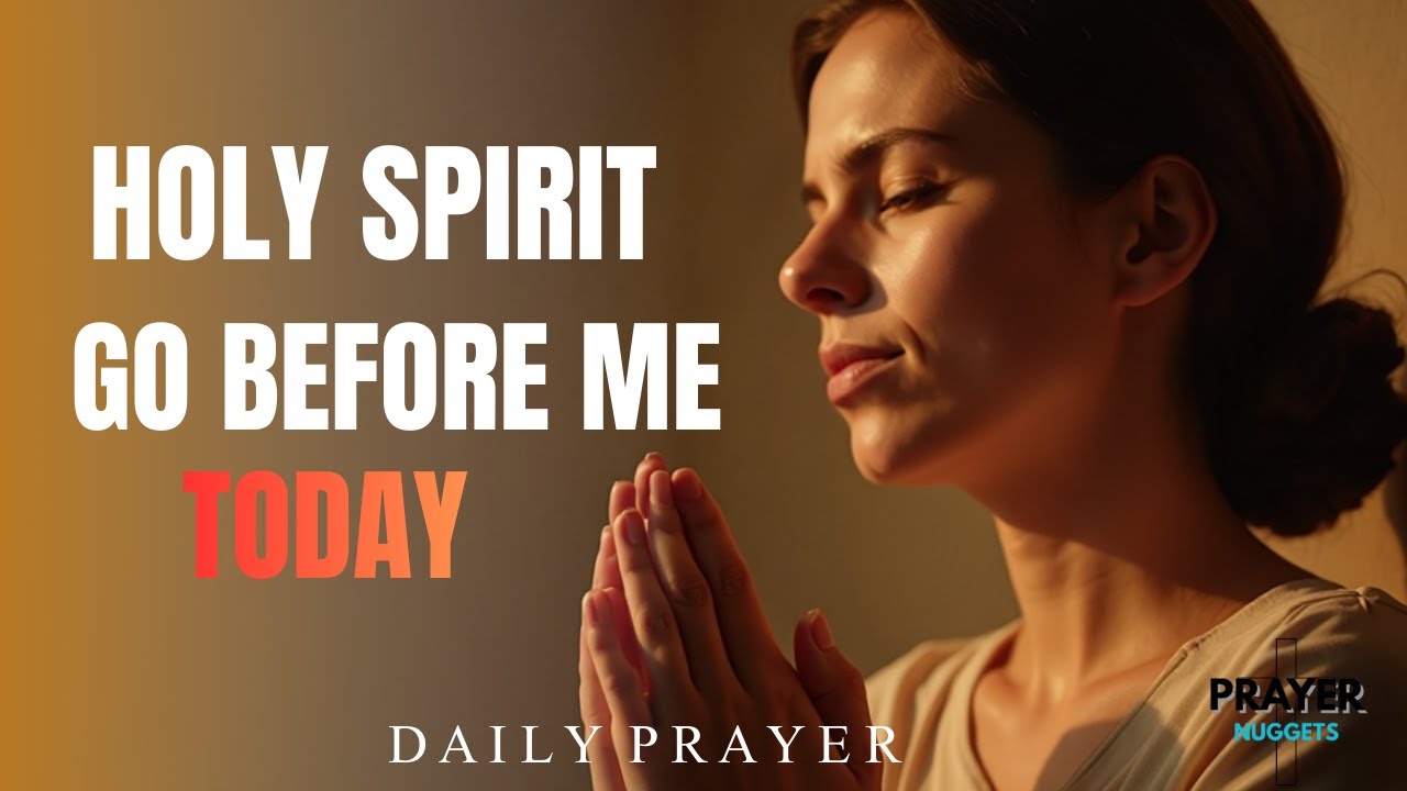 Lord, Fill Me With Your Holy Spirit And Lead Me Today.