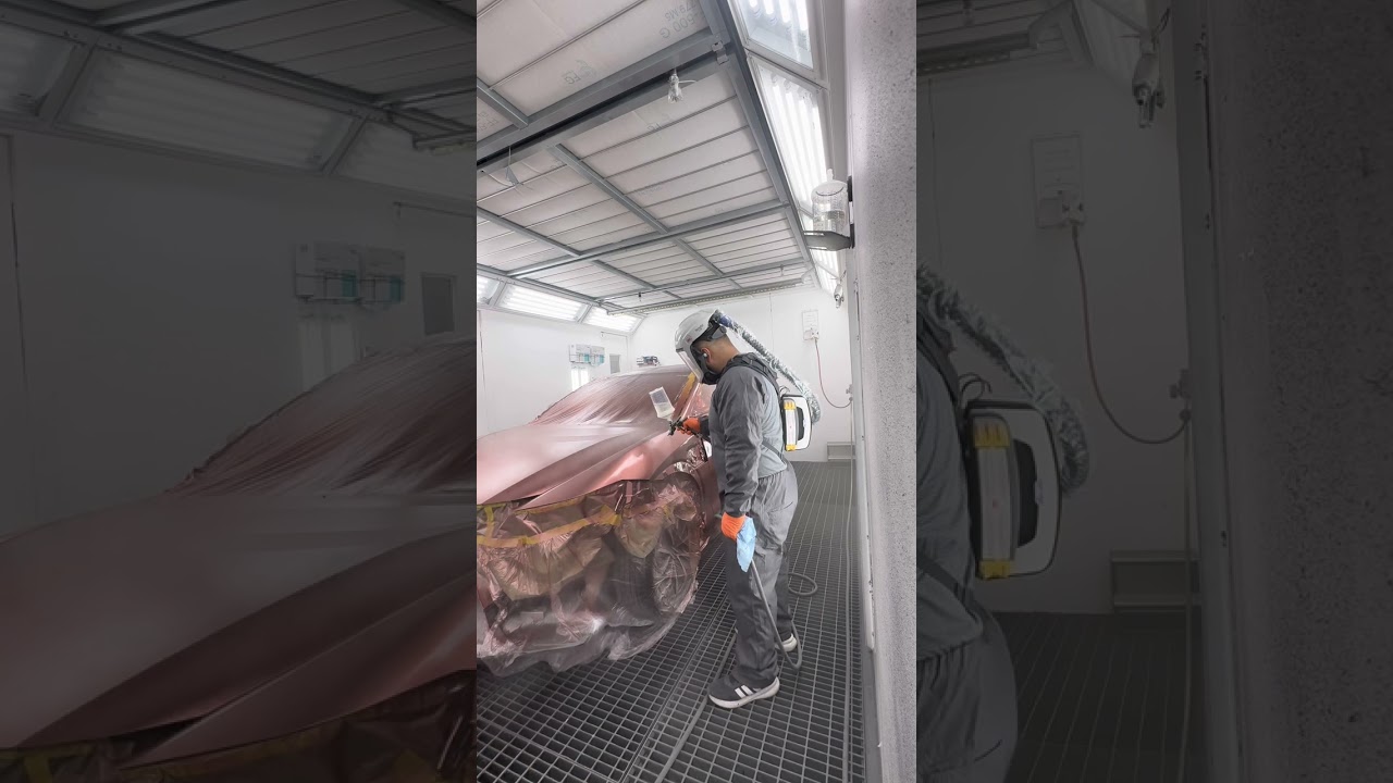 Unos de los colores más raros de Lexus one of the worse color for Lexus #lexus #autobodypaint 