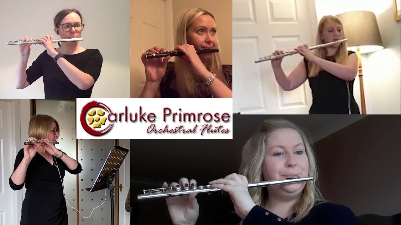 Moment for Morricone - A Socially Distanced Performance by Carluke Primrose Orchestral Flutes