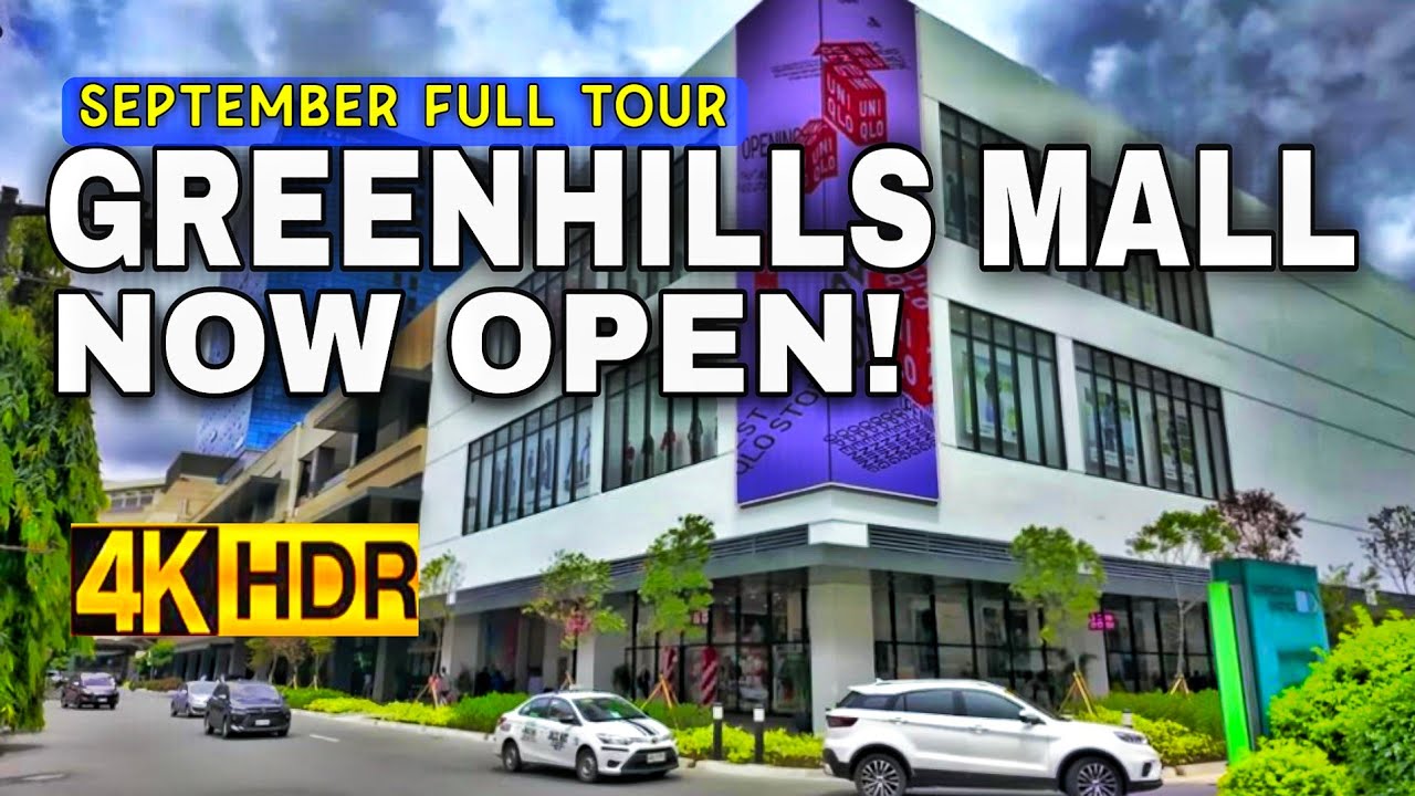 [4K HDR] GH MALL GREENHILLS Shopping Center Tour | San Juan City, Metro Manila, Philippines