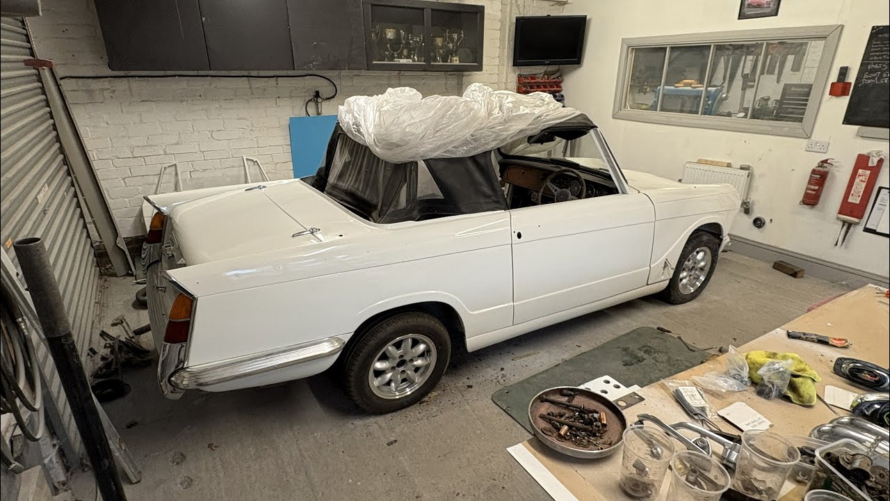 Triumph Vitesse (1969) restoration Part 17. Reassembly Time