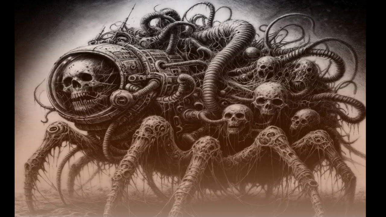 The Decaying Amalgamation of the Lunar Base dark ambient horror album #darkambient #horrorambient