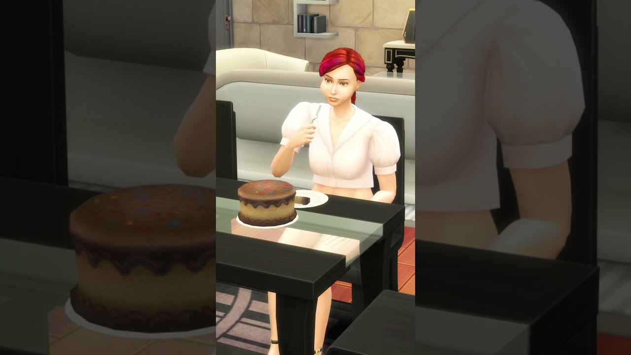 Sims can gain weight if you&rsquo;re not careful #shorts