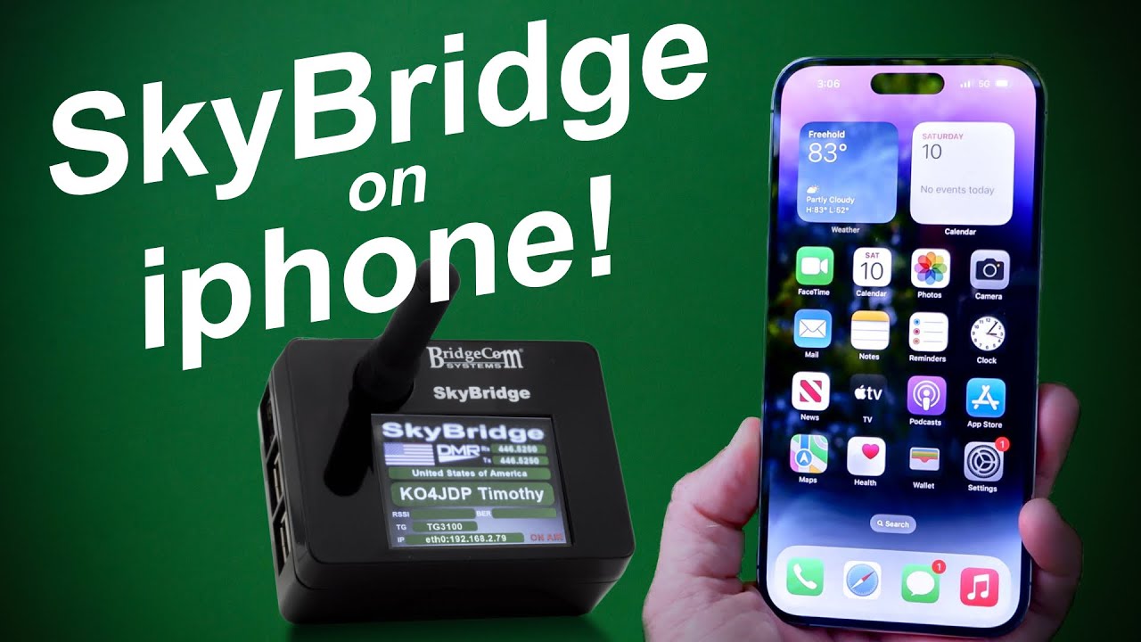 How to set up your Skybridge using your iPhone®