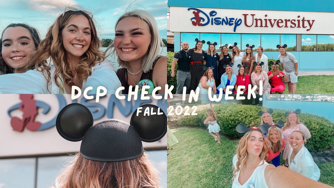 DCP CHECK IN WEEK| Disney College Program!