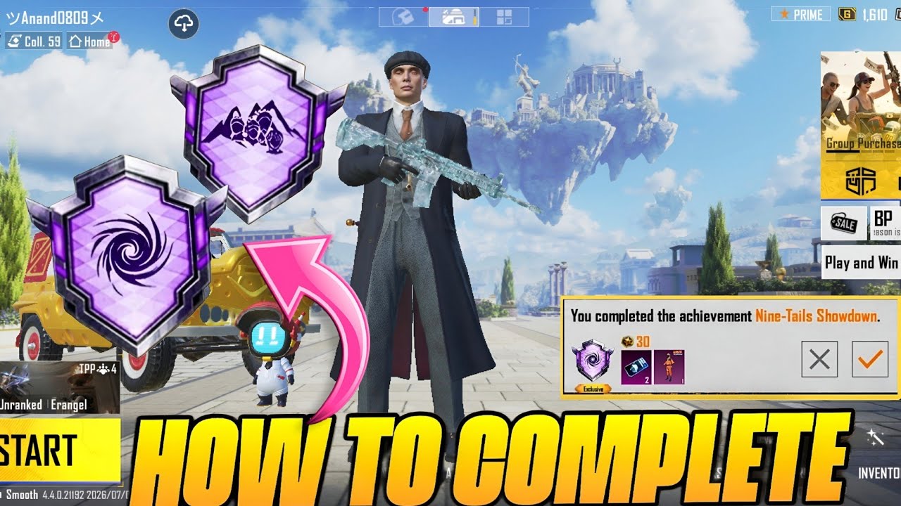 🥰HOW TO COMPLETE NINJUTSU PROFESSOR ACHIEVEMENT IN BGMI IN 1 MATCH😲