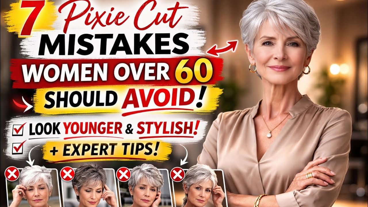 7 Pixie Cut Mistakes That Instantly Age Women Over 60