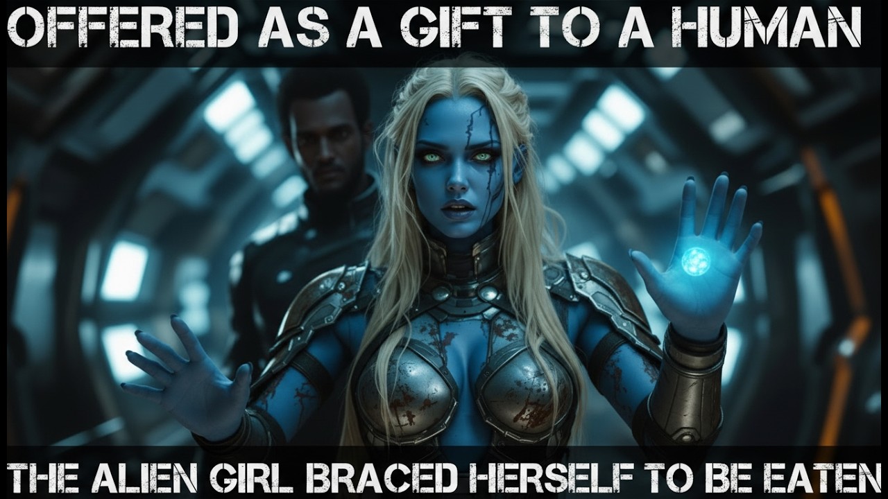 Offered as a Gift to a Human—The Alien Girl Braced Herself to Be Eaten