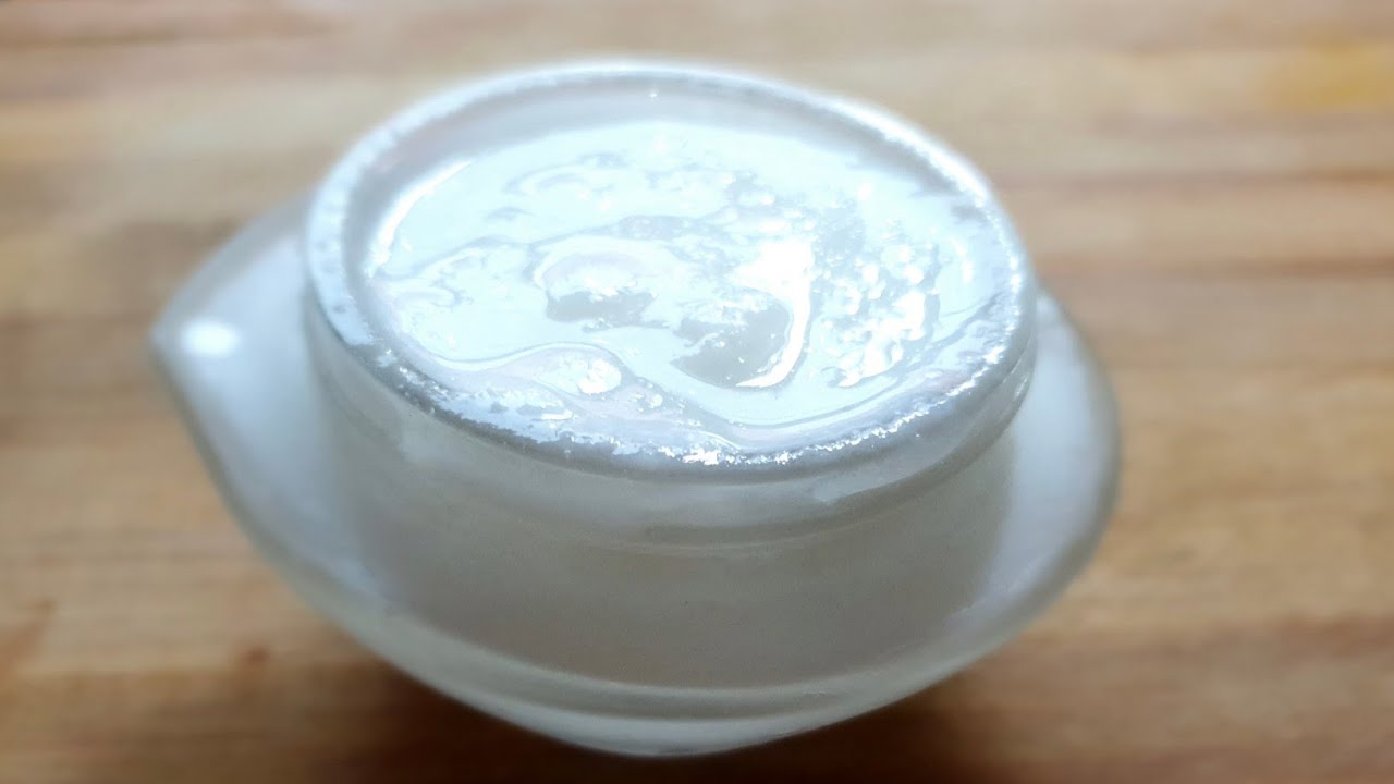Homemade Rice flour skin lightning cream
