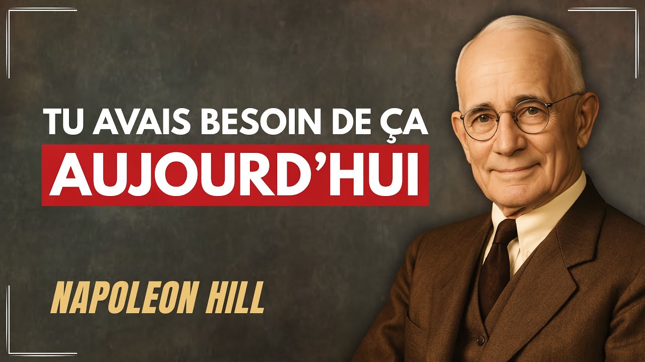 Tu étais destiné à trouver ce discours | Napoleon Hill