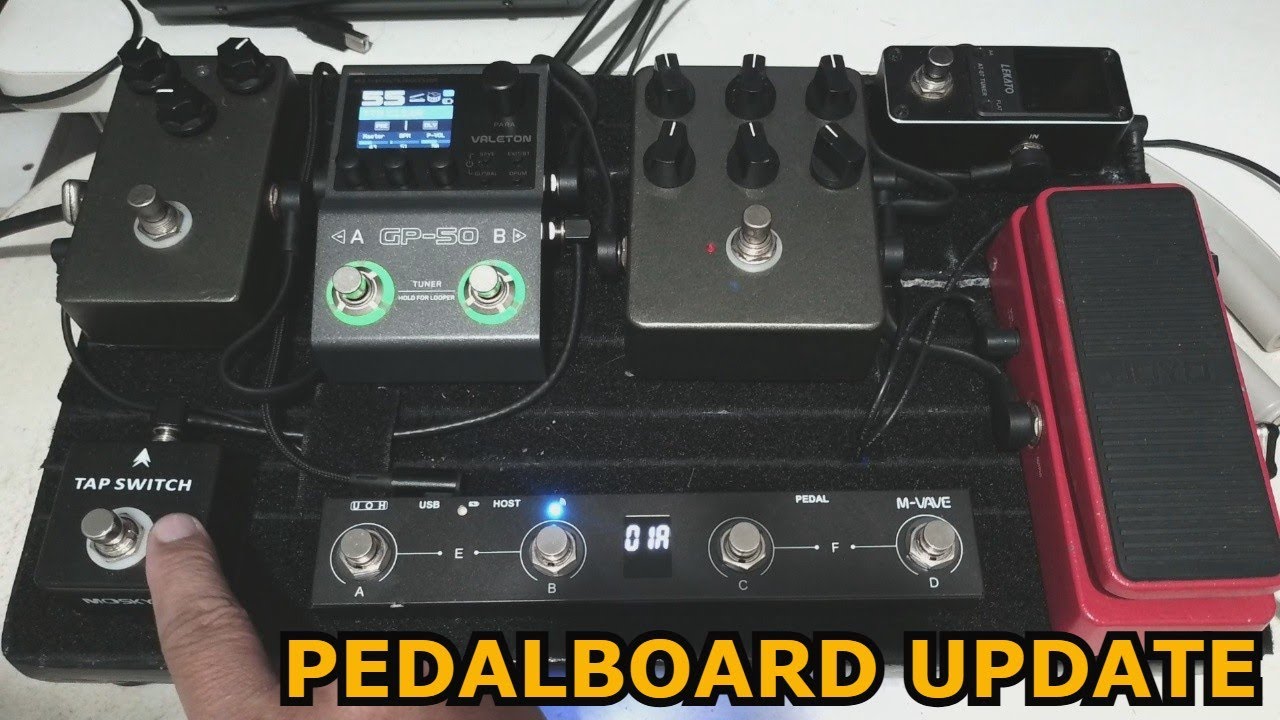 PEDALBOARD UPDATE | VALETON GP-50