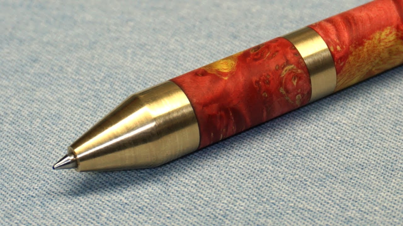 Making a Pen from a Stabilized Wood