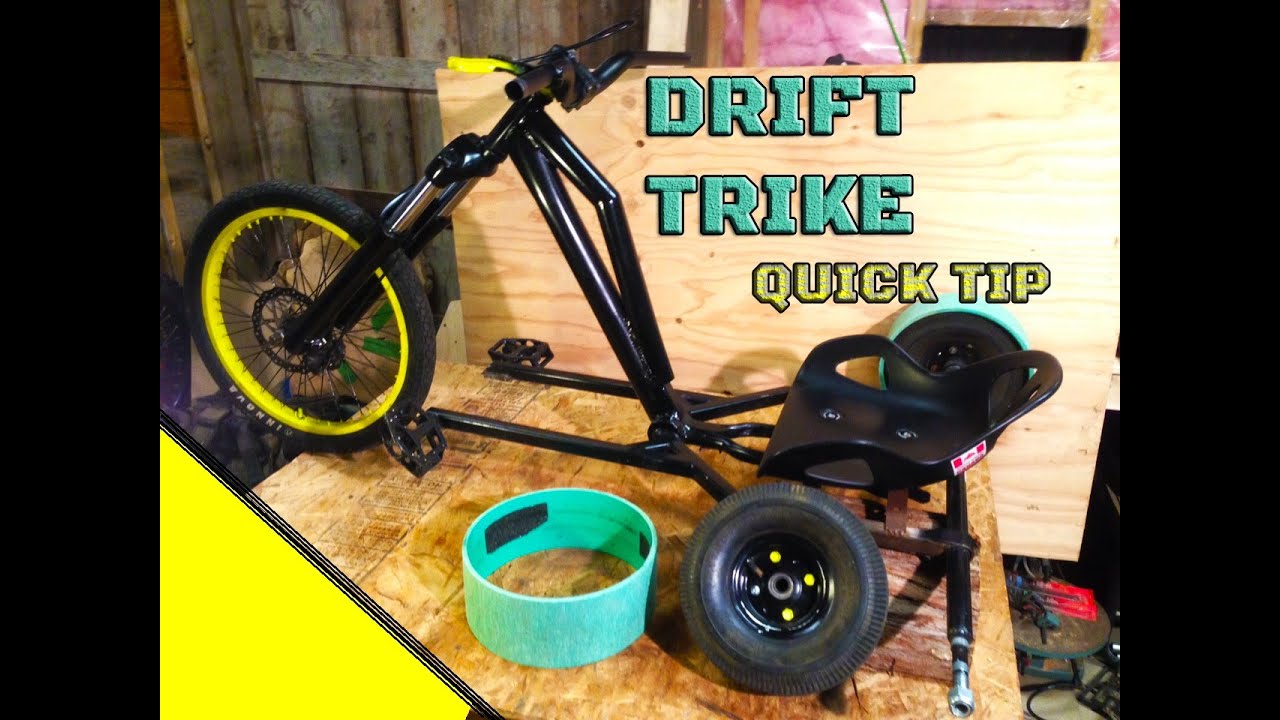 Drift Trike Quick Tip: PVC Sleeves