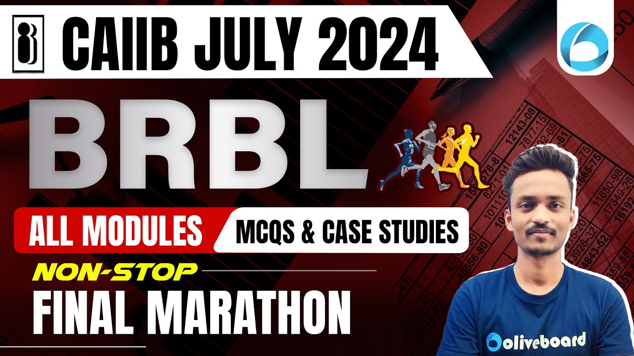CAIIB BRBL All Modules MCQs & Case Studies Final Marathon | BRBL Marathon Class By Ajay Sir