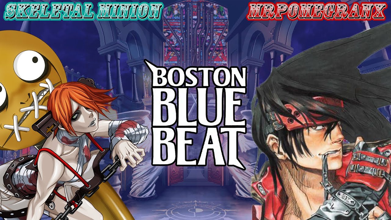 Skeletal Minion vs MrPomegranX: BostonBlueBeat Online Weekly (Guilty Gear XX AC Plus R)