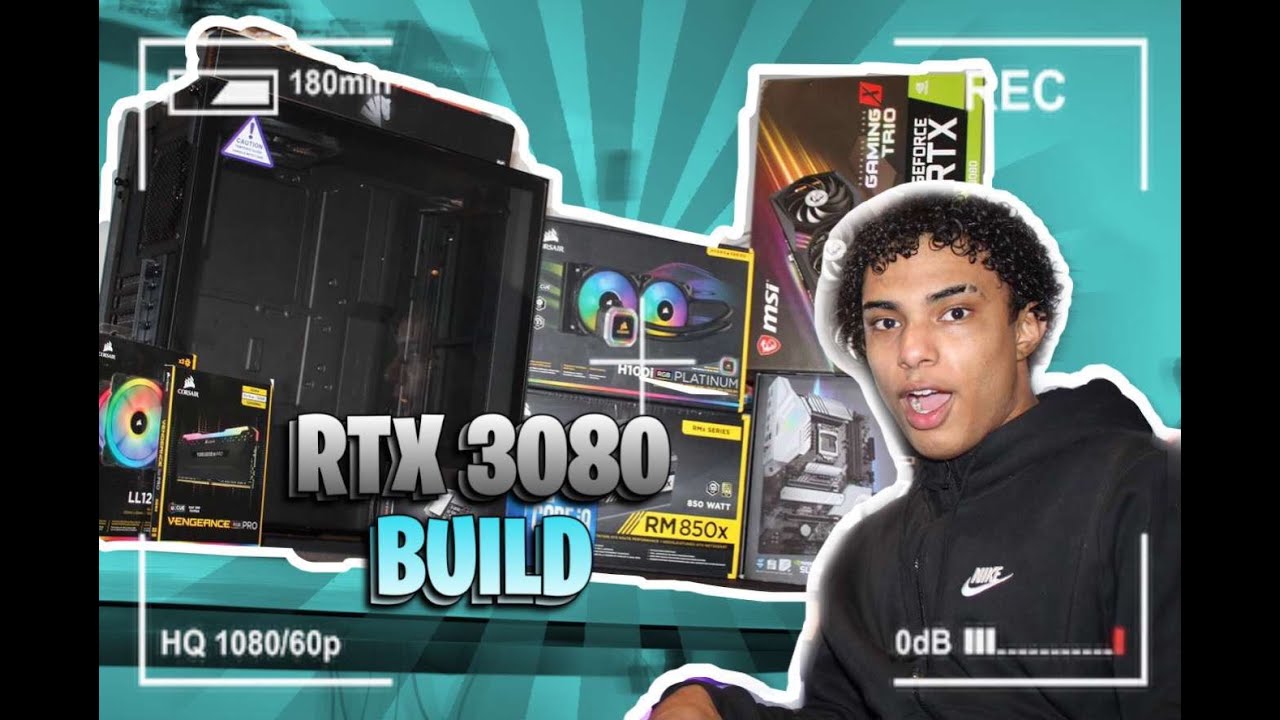 MY FIRST PC BUILD!!!! (RTX 3080)