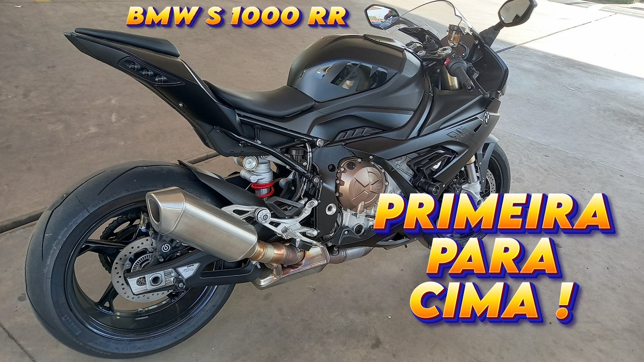 Da pista para as ruas, BMW S1000RR e MUITO MAIS detalhes da PANTERA NEGRA.