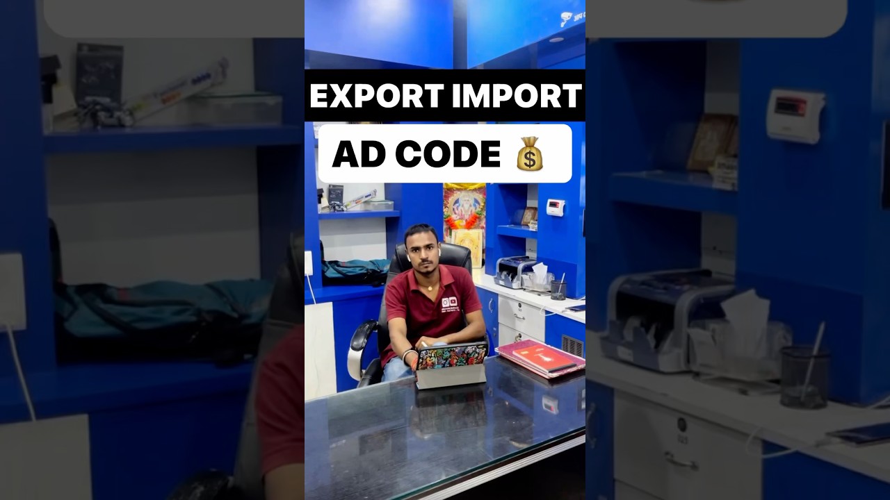 AD Code Export Import 💰 How to apply for AD code for foreign payments transactions #adcode #iec