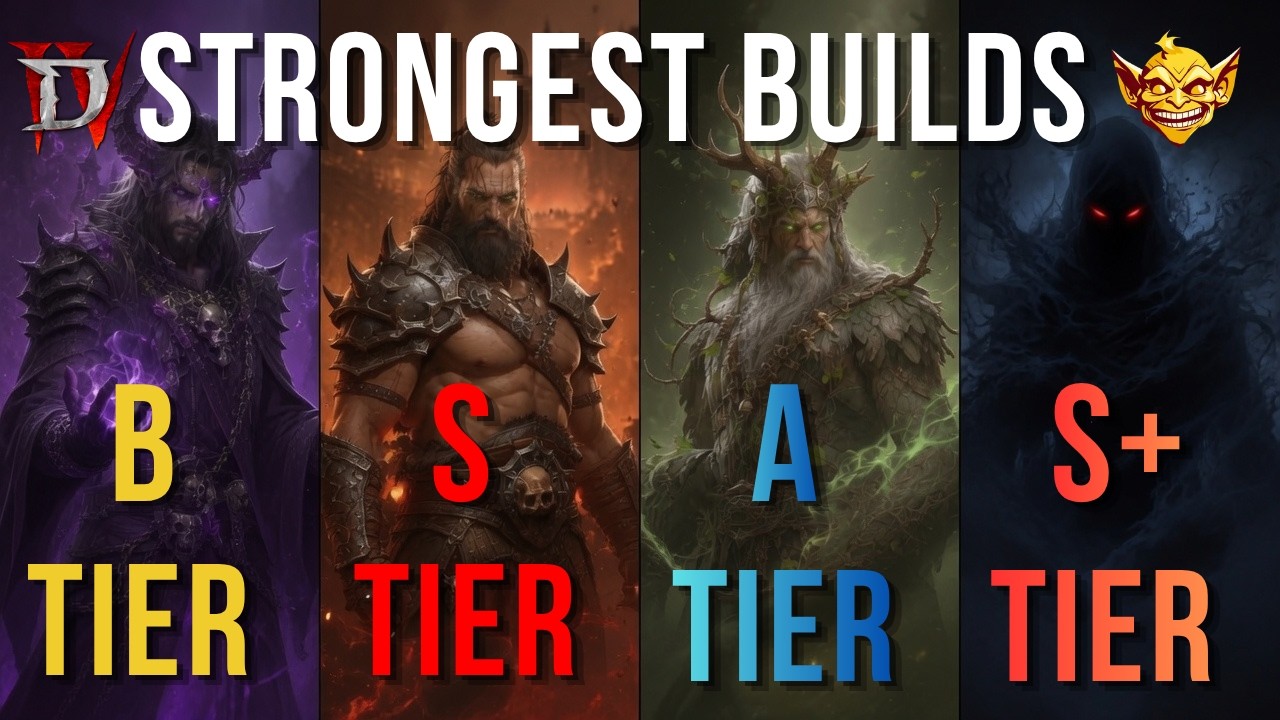 Updated STRONGEST Builds for Each Class in Season 14 | Diablo 4 Lord of Hatred