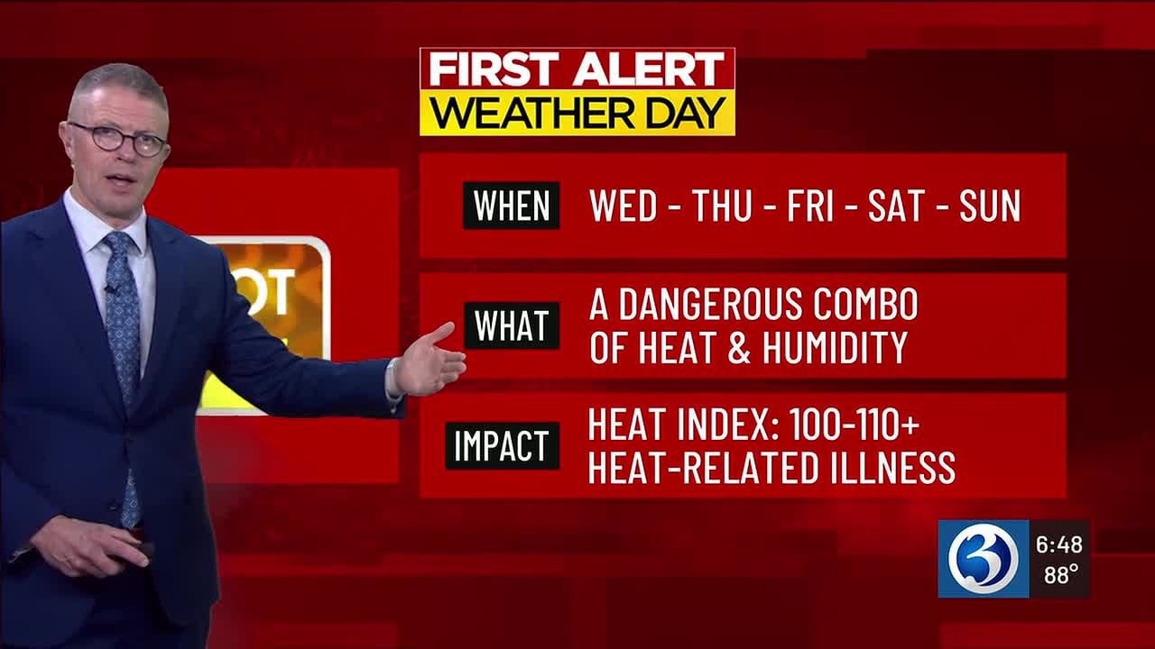 Спецвыпуск First Alert Weather: надвигается сильная жара
