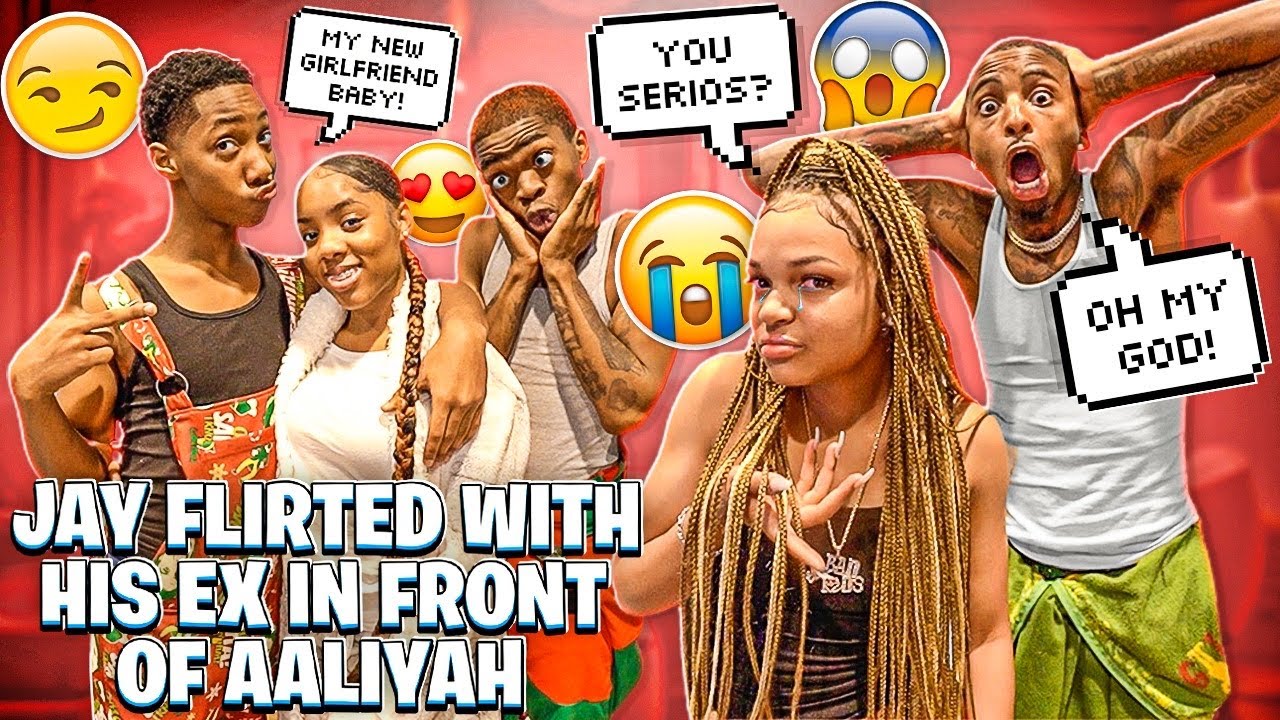 JAY FLIRTED WITH HIS EX GIRLFRIEND INFRONT OF AALIYAH!💔
