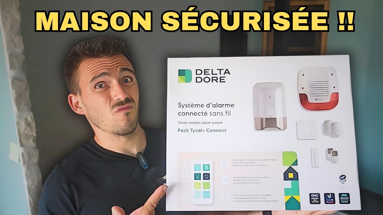 D&eacute;couvrez la MEILLEURE Alarme Maison Contr&ocirc;lable via Smartphone
