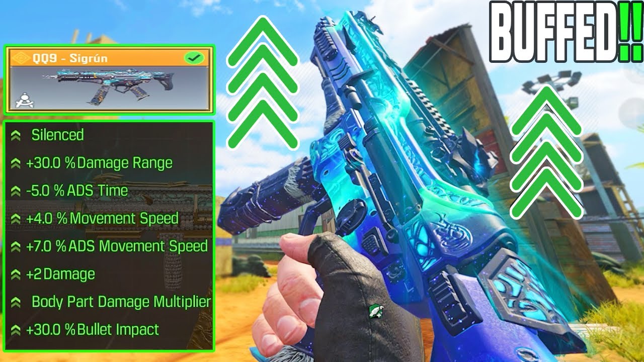 This QQ9 Give Aimbot!! Buff QQ9 Gunsmith Attachments Are Secret Meta in COD Mobile Season 11