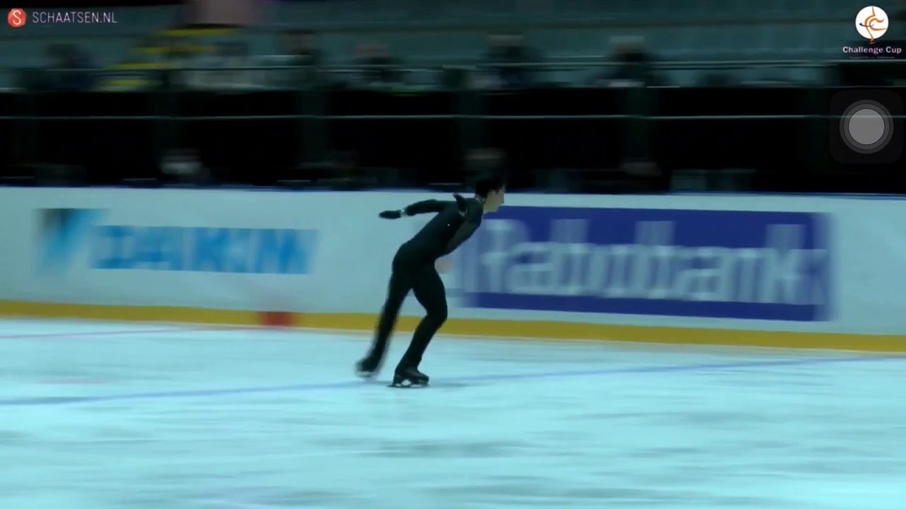 Donovan Carrillo MEX Free Skate 2021 Challenge Cup