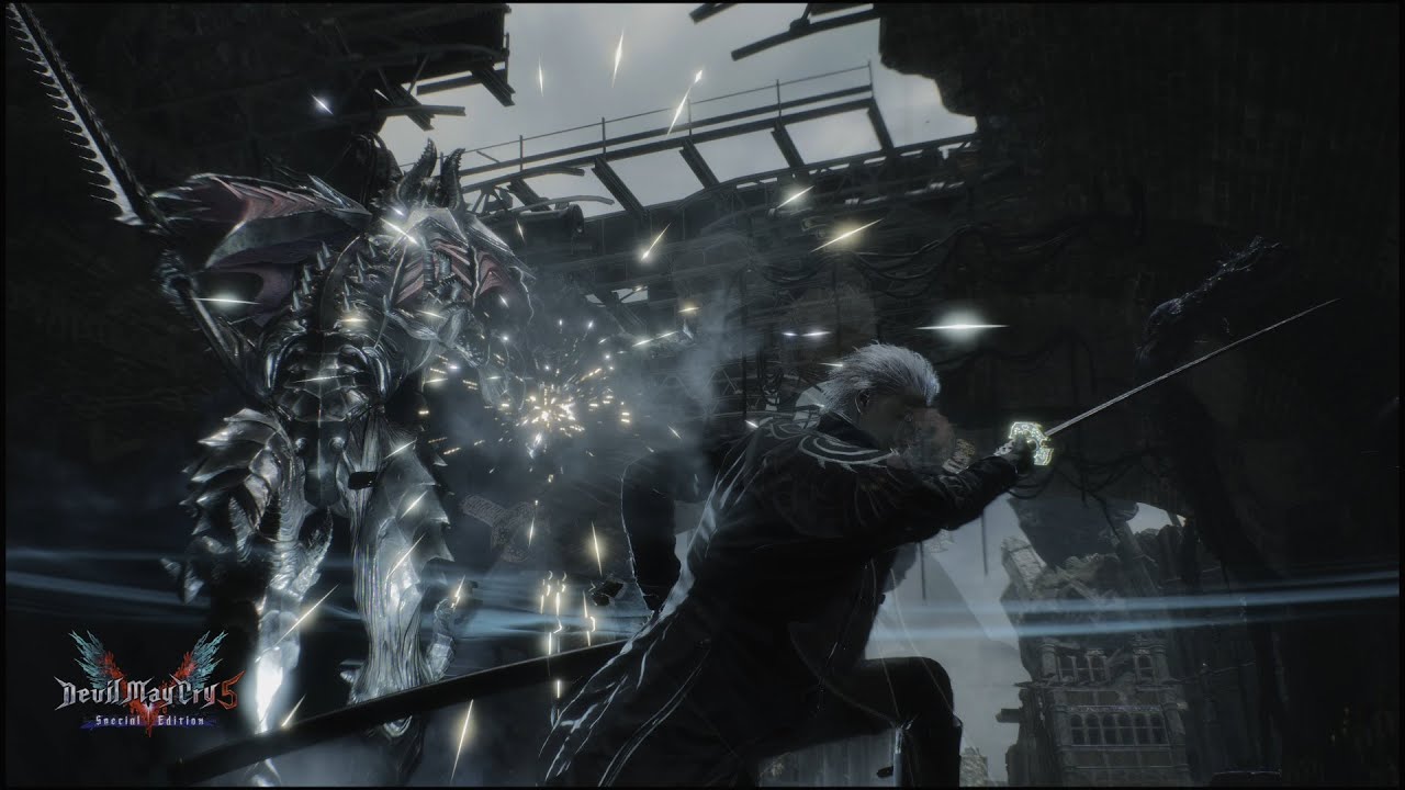【DMC5SE】バージル vs キャバリエーレ・アンジェロ　Vergil vs Cavaliere Angelo
