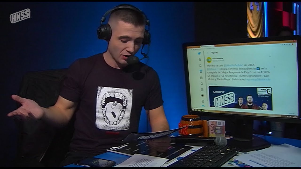 HOY NO SE SALE - Gabriel Chachi  pide un aplauso para un abuelo nazi #HNSSPapiSpurs