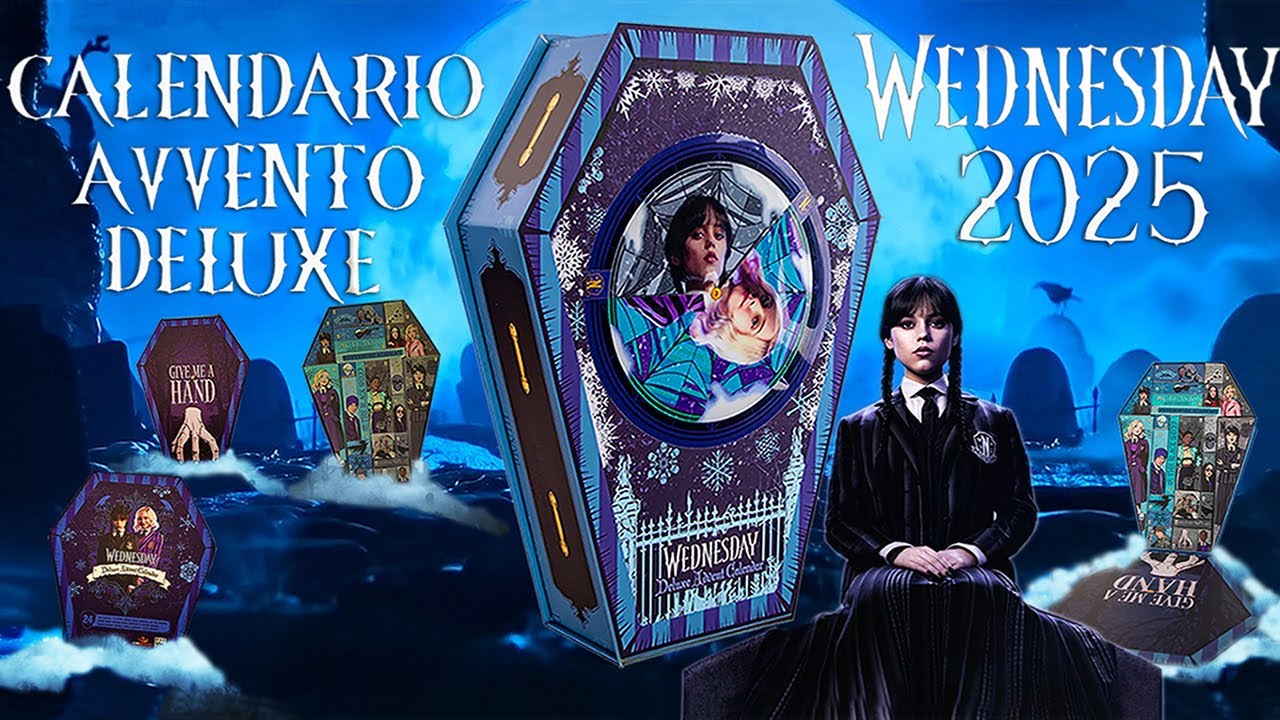 APRO Calendario Avvento DELUXE 2025 WEDNESDAY Unboxing ASMR #wednesday #unboxing #adventcalendar