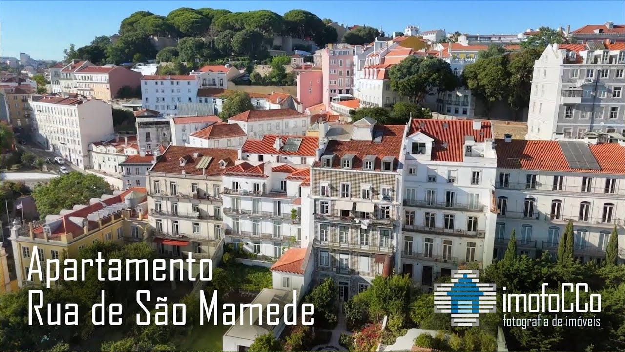 Video promocional de apartamento T3 na Rua de São Mamede em Lisboa.