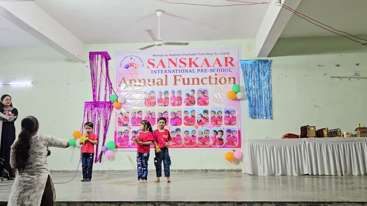 Pre School Student Hasnain Speech
