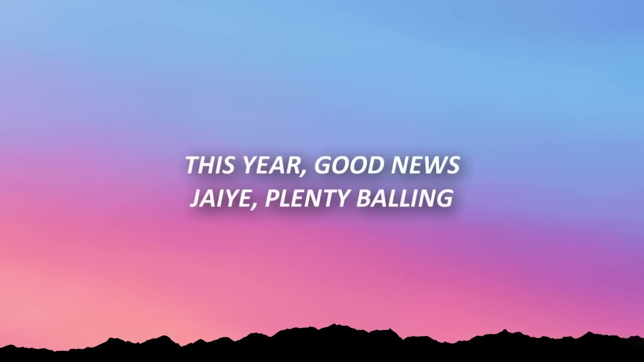 Victor Thompson - This Year Blessing (Lyrics) ft. Ehis D Greatest