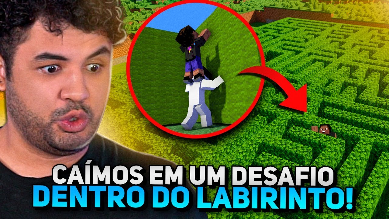 DESBRAVAMOS O LABIRINTO DO MINECRAFT - MINECRAFT S02 #119