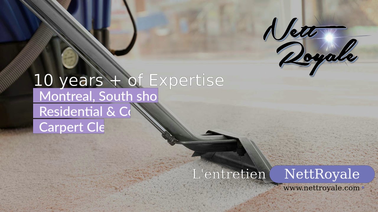 Carpet Cleaning Montreal | Commercial  & Residential | NettRoyale